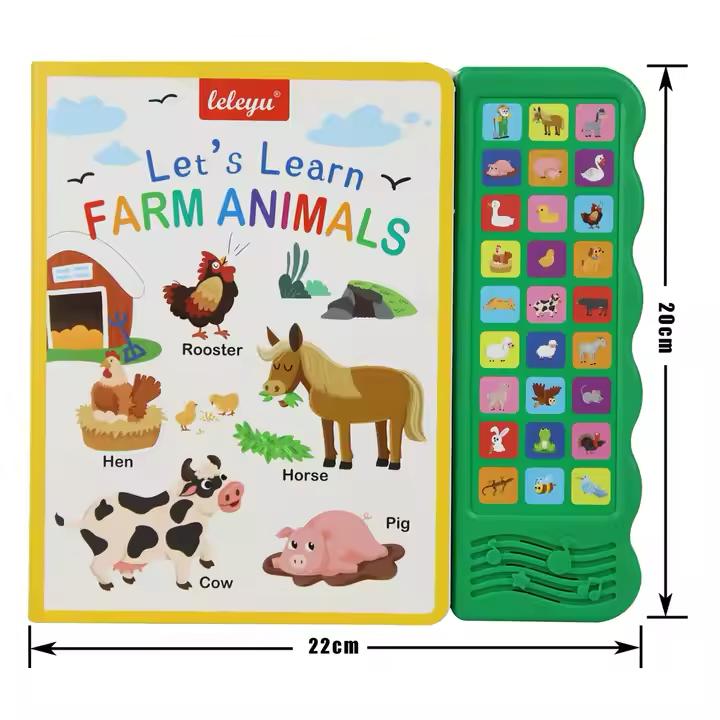 Farm Animals Sound Board Book