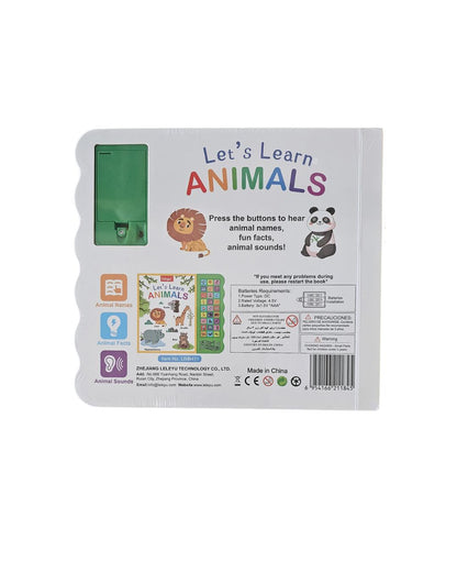 Wild Animals Sound Board Book