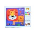 Animal Jigsaw Blocks – 9 PCS (6-in-1 Puzzle)