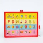 2-in-1 Alphabet Learning Board & Whiteboard for Kids - RED/BLUE/PINK