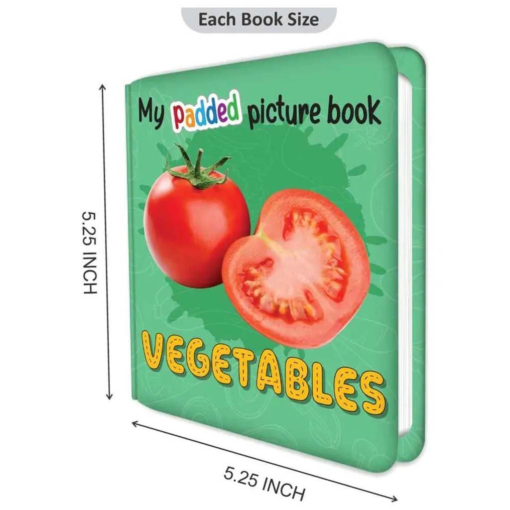 1-34.jpg My Padded Picture Book - Vegetables - Image 1
