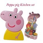 Peppa Pig Kitchen Backpack – Cutting Food Playset for Kids - Image 2