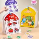 Interactive Learning Magic Tape Busy book - Color Classification & Early Learning - Image 2