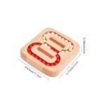 Wooden Bead Maze Puzzle - Image 2