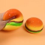 Squishy Toy (burger) - Stretch & Squeeze Burger Toy - Image 2