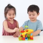 Building Blocks Playset – Creative Marble Slide Track - Image 3