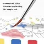 Watercolour Magic Book with Brush - Image 4