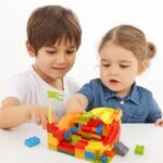 Building Blocks Playset – Creative Marble Slide Track - Image 4