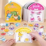 Interactive Learning Magic Tape Busy book - Color Classification & Early Learning - Image 5