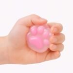 Squishy Toy (Cat Paw) Blue / Pink - Image 6