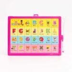 2-in-1 Alphabet Learning Board & Whiteboard for Kids - RED/BLUE/PINK - Image 7