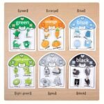 Interactive Learning Magic Tape Busy book - Color Classification & Early Learning - Image 7