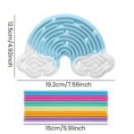 Creative Rainbow Sensory Board - Pink / Blue - Image 8