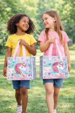 Unicorn Sling Bag | Holographic Tote Bag | Unicorn Picnic Bag For Girls Kids | Cute Stylish Handbag Purse - Image 7
