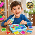 Magic Water Elf DIY Kit – STEM Educational Gel Toy Set for Kids (30PCS, Colorful 3D Molding, Ages 3+) - Image 10