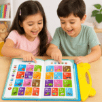 Interactive English Learning Book for Kids – Talking Educational Activity Book with Sound, Writing Board & Early Learning Activities (3+ Years) - Image 2