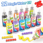 Magic Water Elf DIY Kit – STEM Educational Gel Toy Set for Kids (30PCS, Colorful 3D Molding, Ages 3+) - Image 4