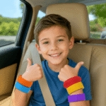 Fidget Bracelets for Kids (6-Pack) – Sensory Toys, Wearable Fidget Bands, Textured Tactile Wristbands for Focus, Stress Relief, Classroom, Travel & Special Needs - Image 4