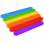 Fidget Bracelets for Kids (6-Pack) – Sensory Toys, Wearable Fidget Bands, Textured Tactile Wristbands for Focus, Stress Relief, Classroom, Travel & Special Needs - Image 2