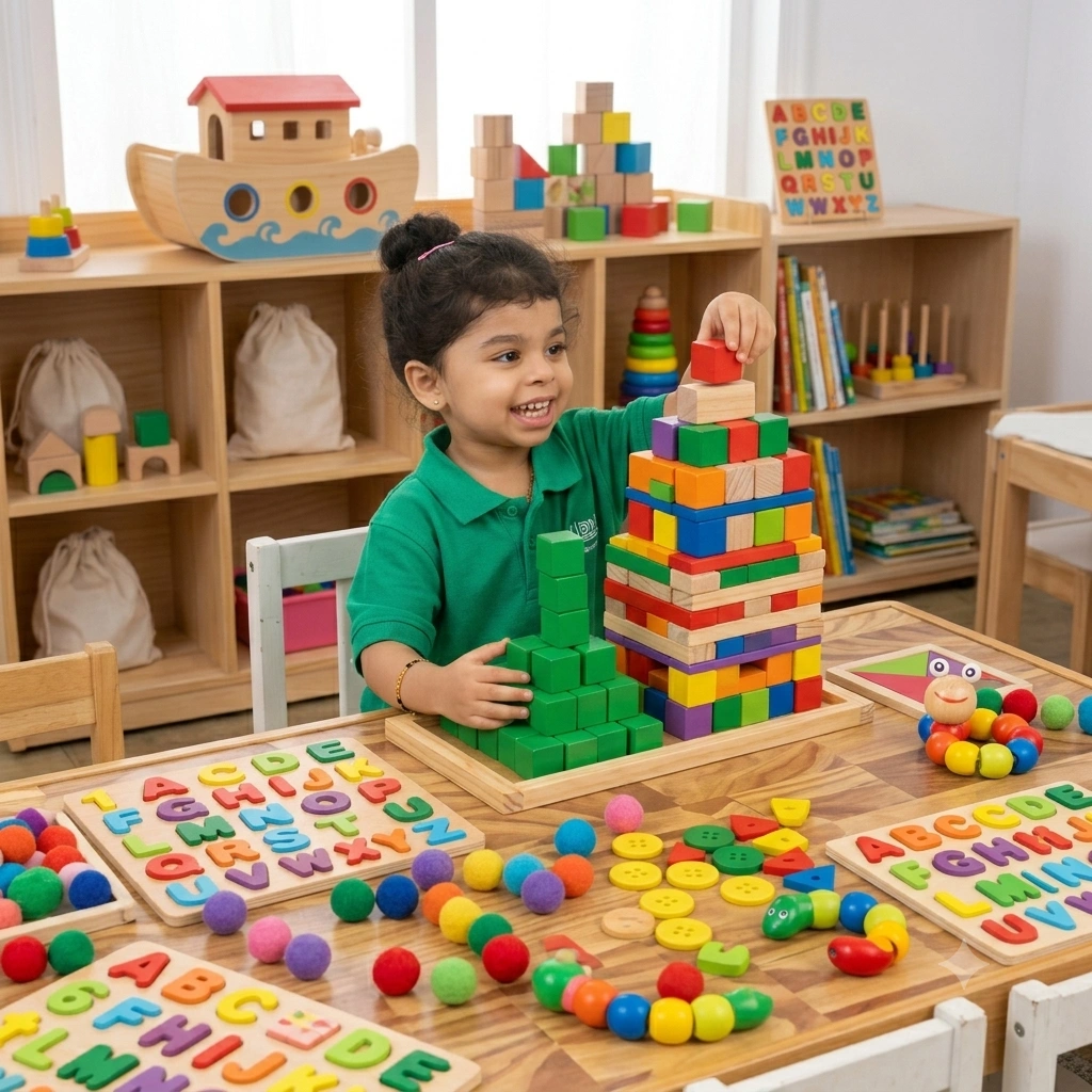 Sensory play toys for early childhood development