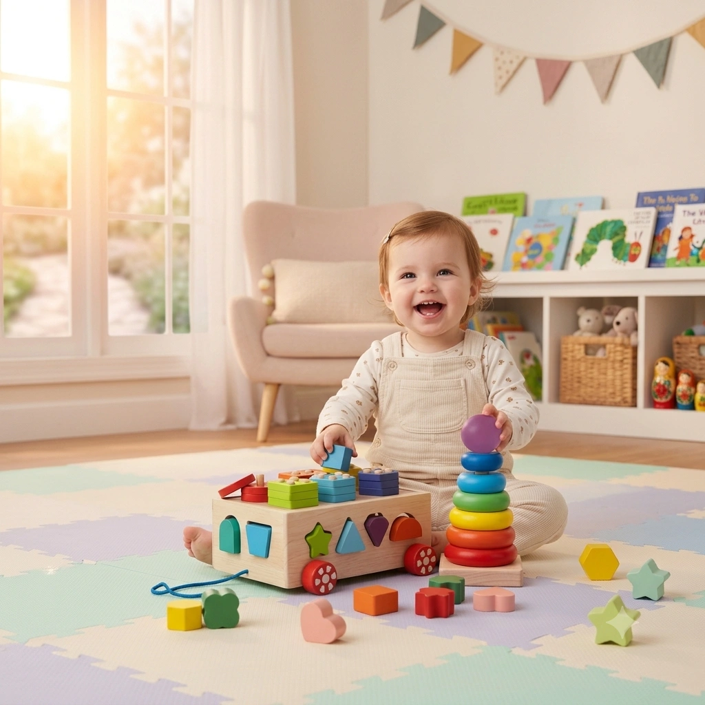 Safe educational toys for toddlers UAE